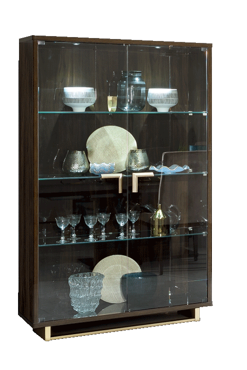 Volare China Cabinet 2 Glass Door